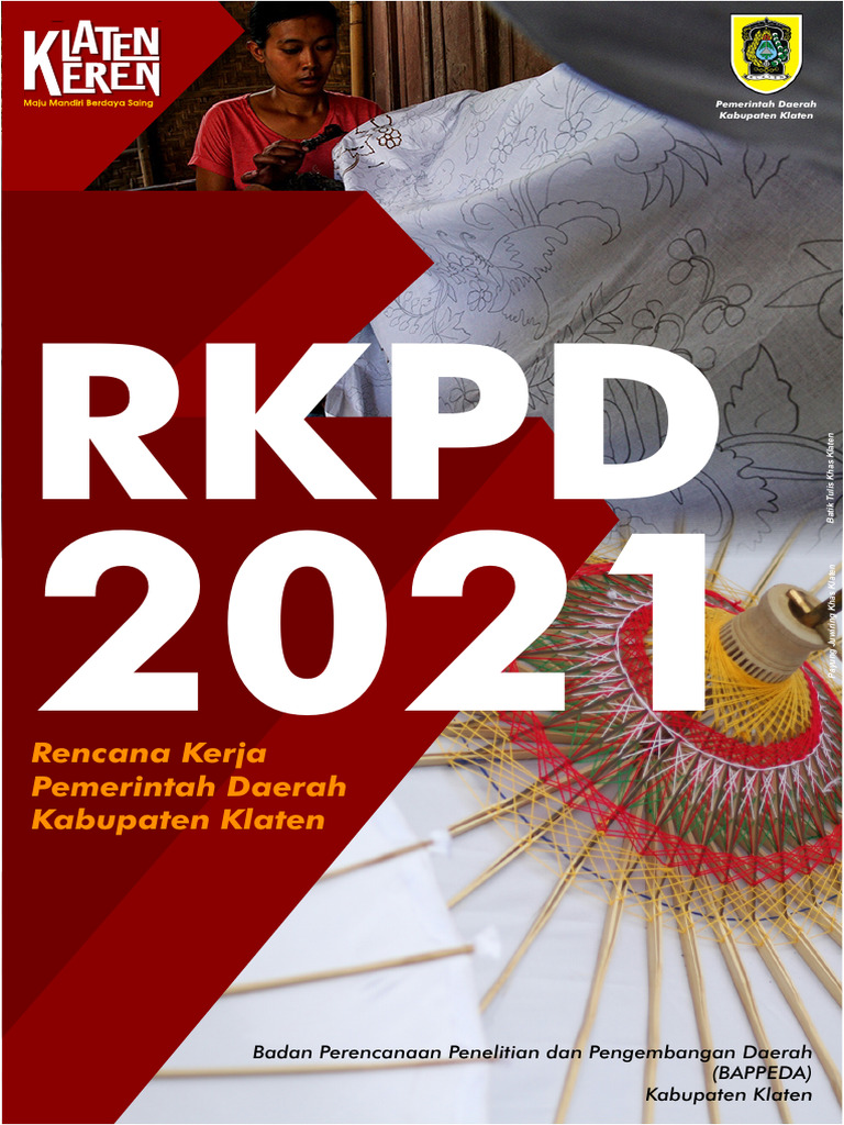 RKPD Kabupaten Klaten 2021 | PDF