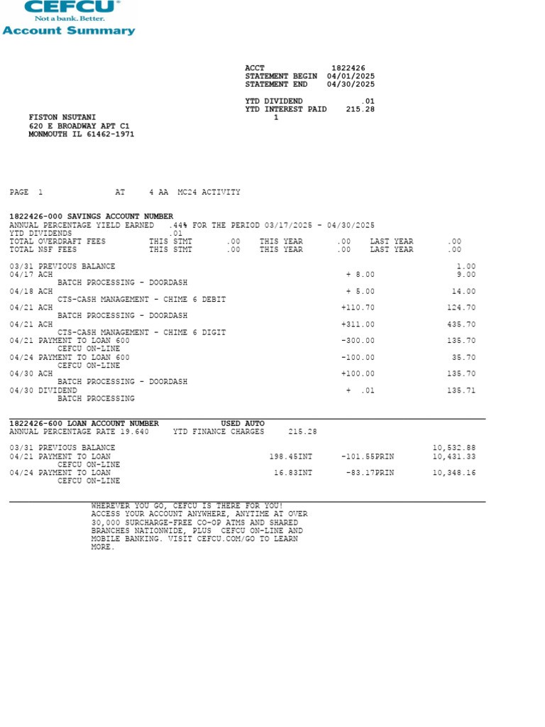 Cefcu | PDF | Financial Technology | Finance & Money Management