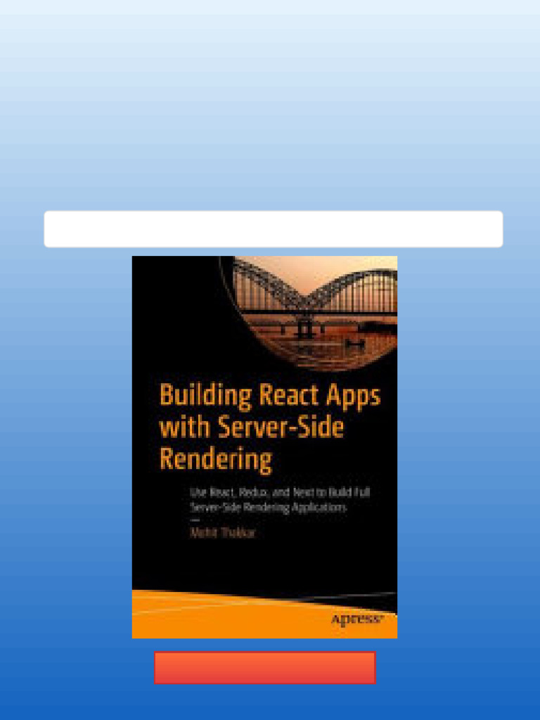Building React Apps with Server Side Rendering Use React Redux and Next ...