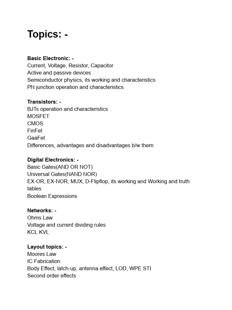 Analog Layout Topics 1751119965 | PDF