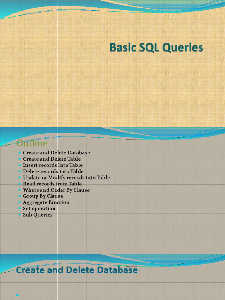 MySQL Database Operations Guide | PDF | Software Engineering ...