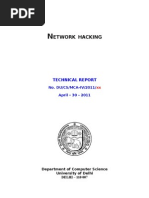 Network Hacking Project Report MCA-402