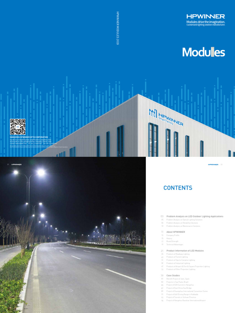 HPWINNER LED Module Overview 2019 | PDF | Light Emitting Diode | Solvent