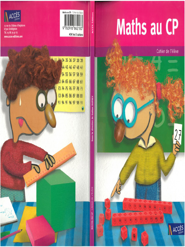 ACCES Maths Au CP Fichier Élève | PDF