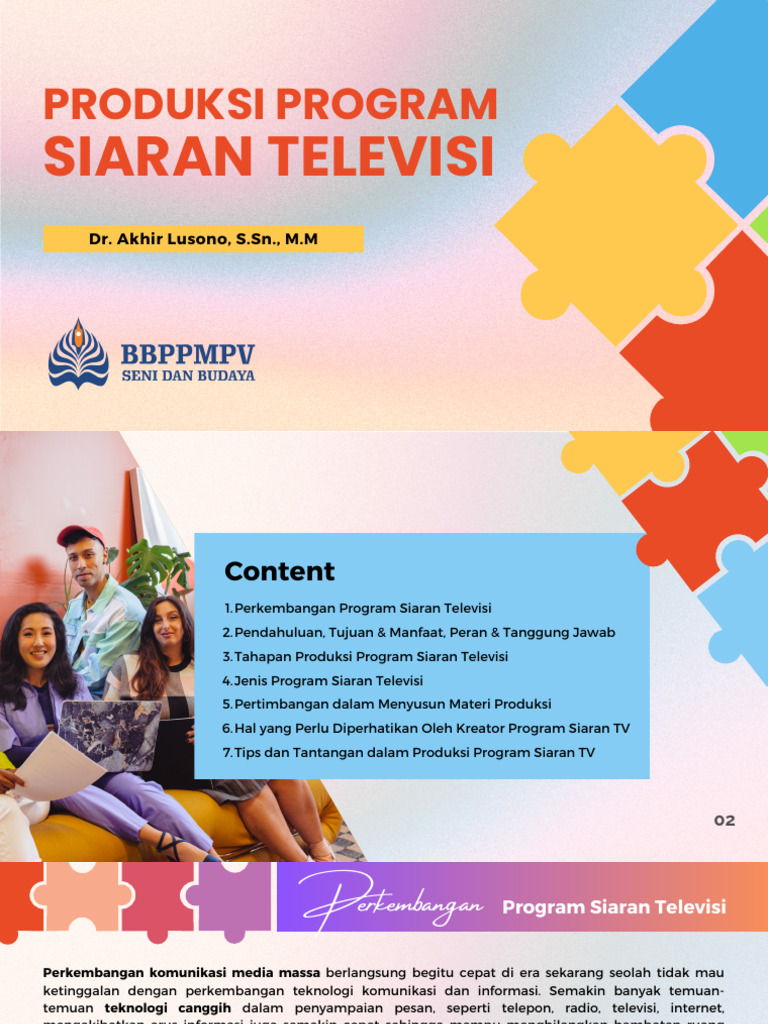 Panduan Produksi Program TV Efektif | PDF