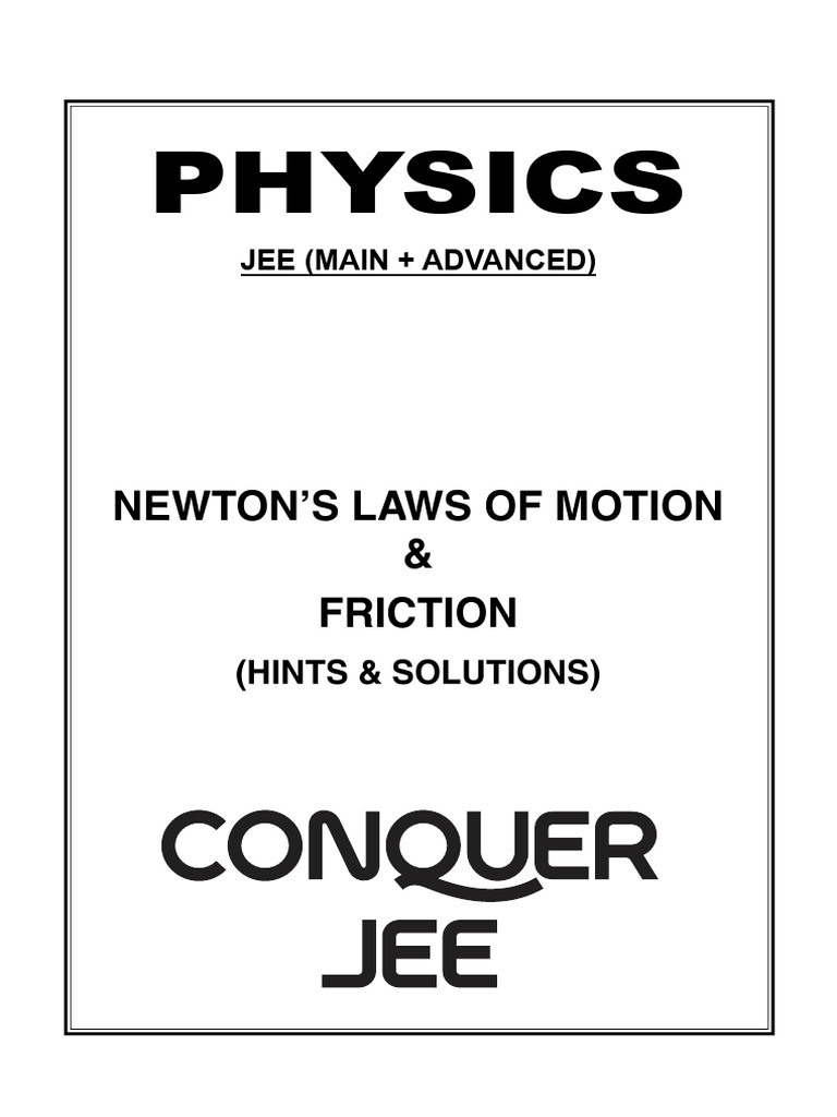 Newton's Laws of Motion Exercises | PDF | Force | Physical Quantities