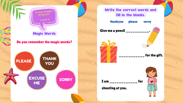Magic Words for Young Readers | PDF
