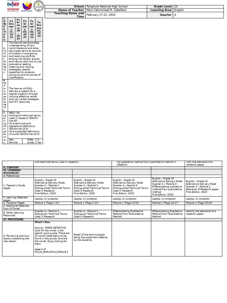 Research Methods and Terminology Guide | PDF | Qualitative Research ...