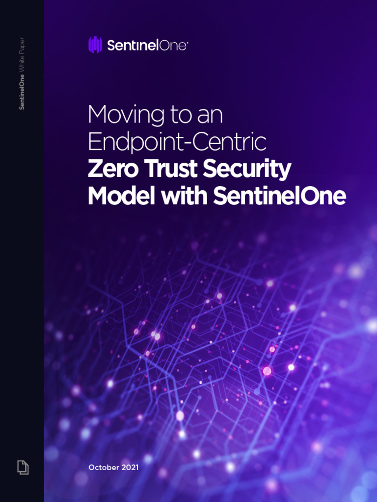 SentinelOne's Endpoint-Centric Zero Trust | PDF | Computer Security ...