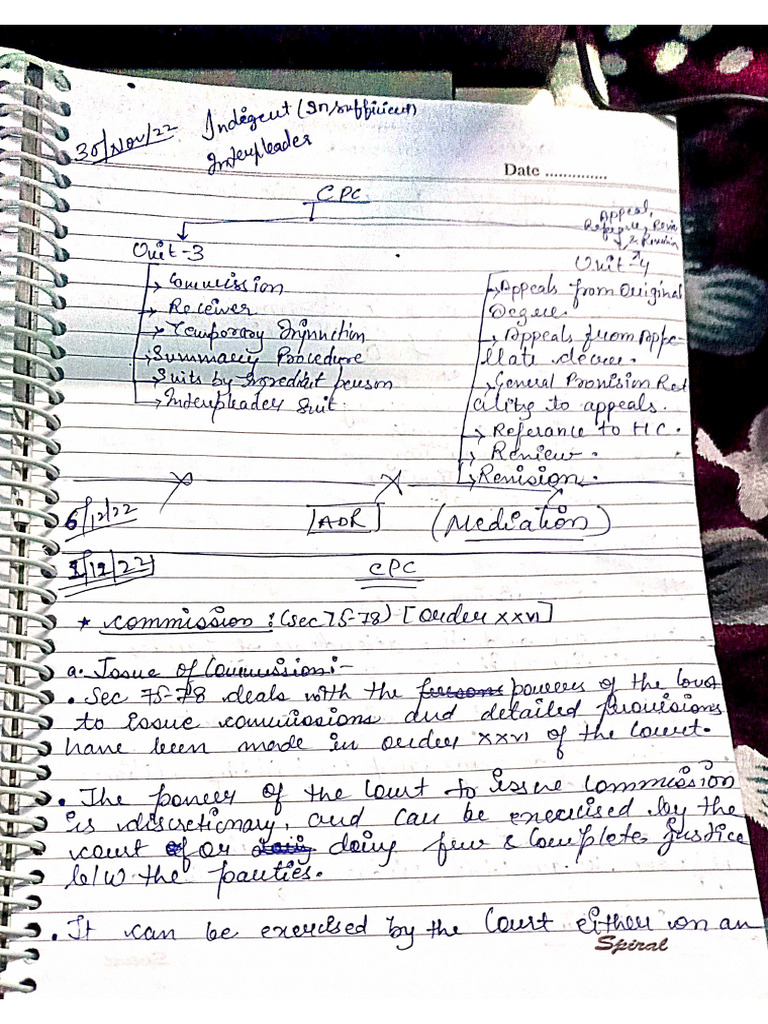 Unit 3 and 4 Class Notes | PDF