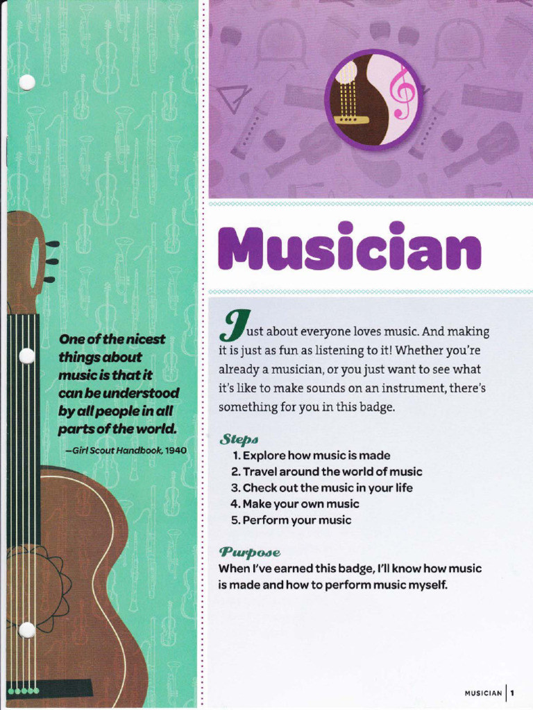 Musician | PDF | Entertainment | Performing Arts
