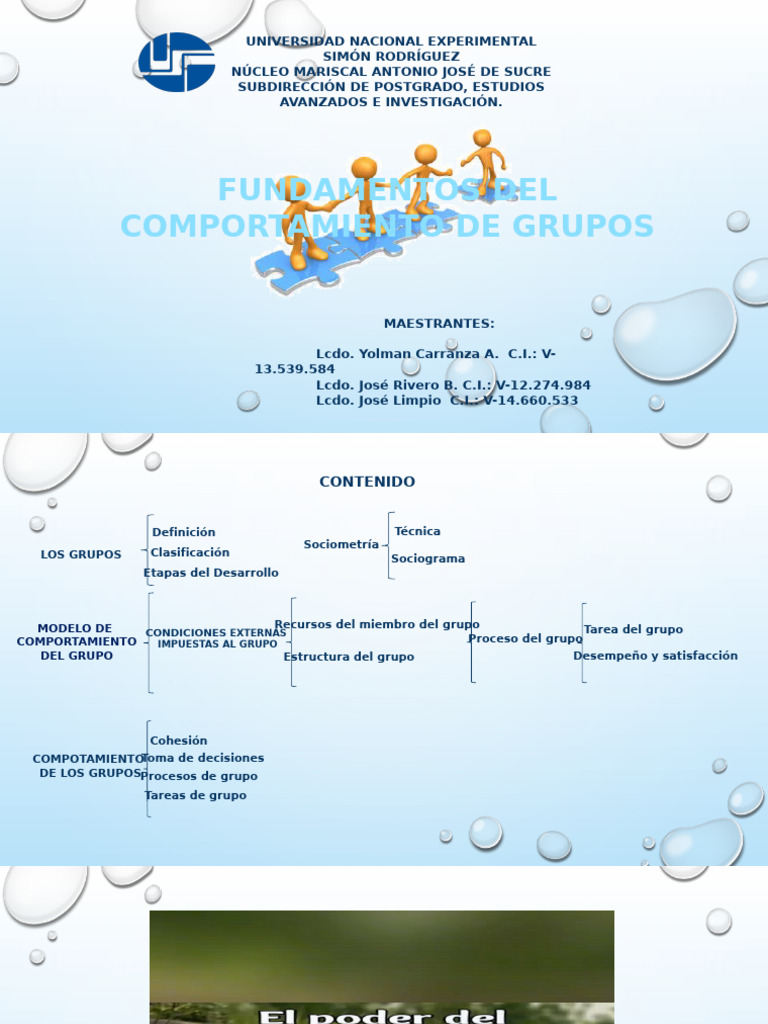 Comportamiento de Los Grupos | PDF | Ciencias del comportamiento ...