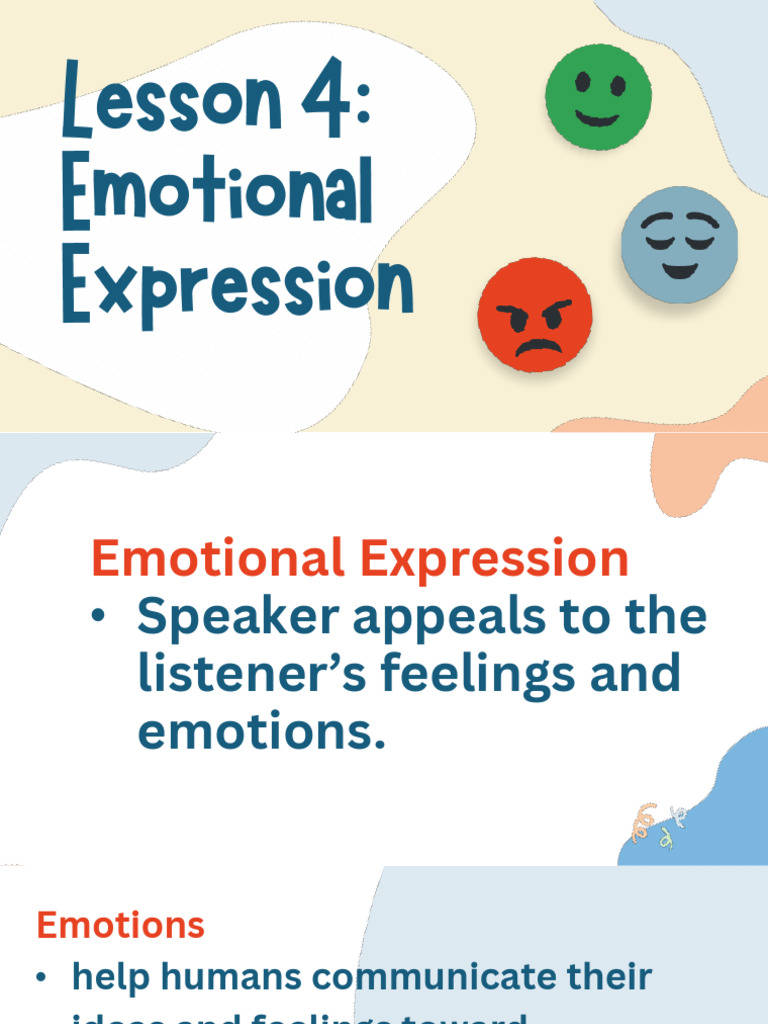 Understanding Expressed Emotions | PDF
