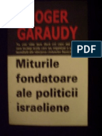 Miturile Fondatoare Ale Politicii Israeliene - Roger Garaudy