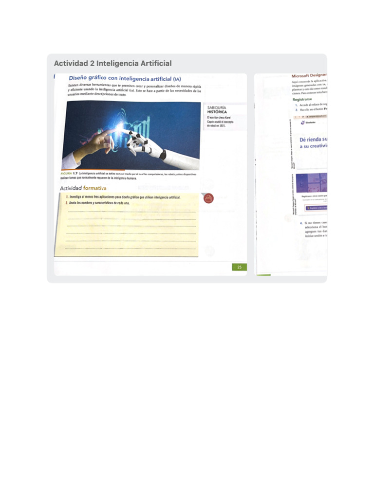 Actividad 2 Inteligencia Artificial | PDF