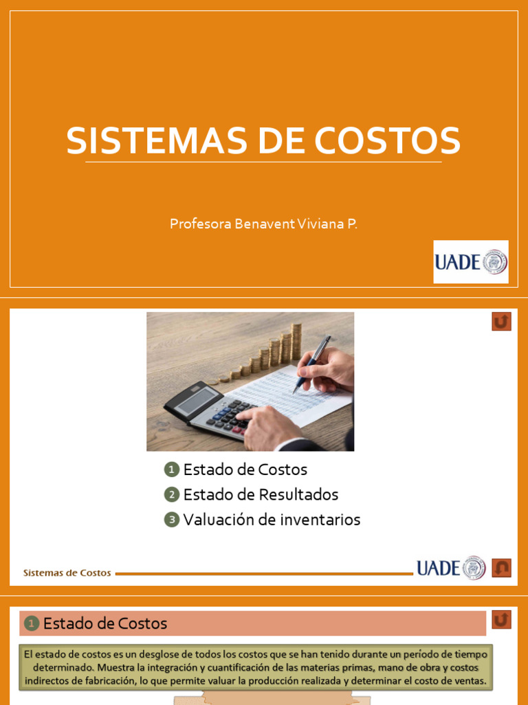 Clase 2 - Estado de Costos - Resultados | PDF | Estado de resultados ...