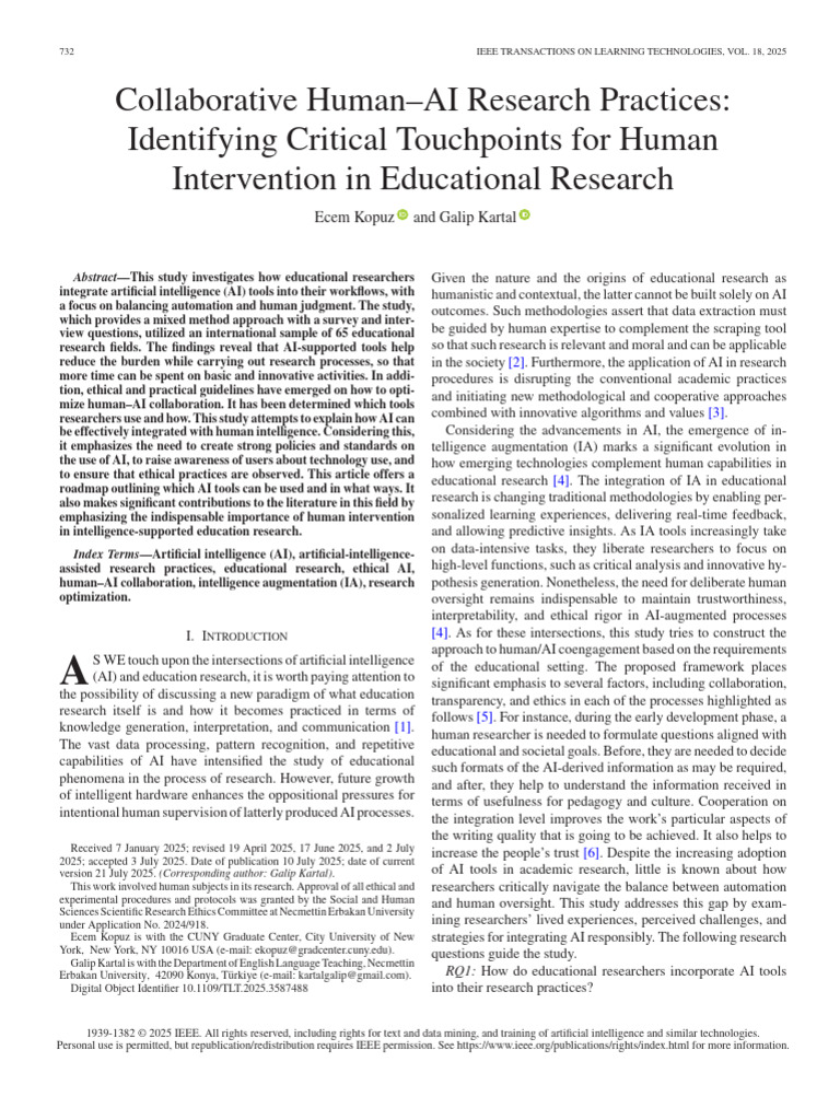 Collaborative HumanAI Research Practices Identifying Critical ...