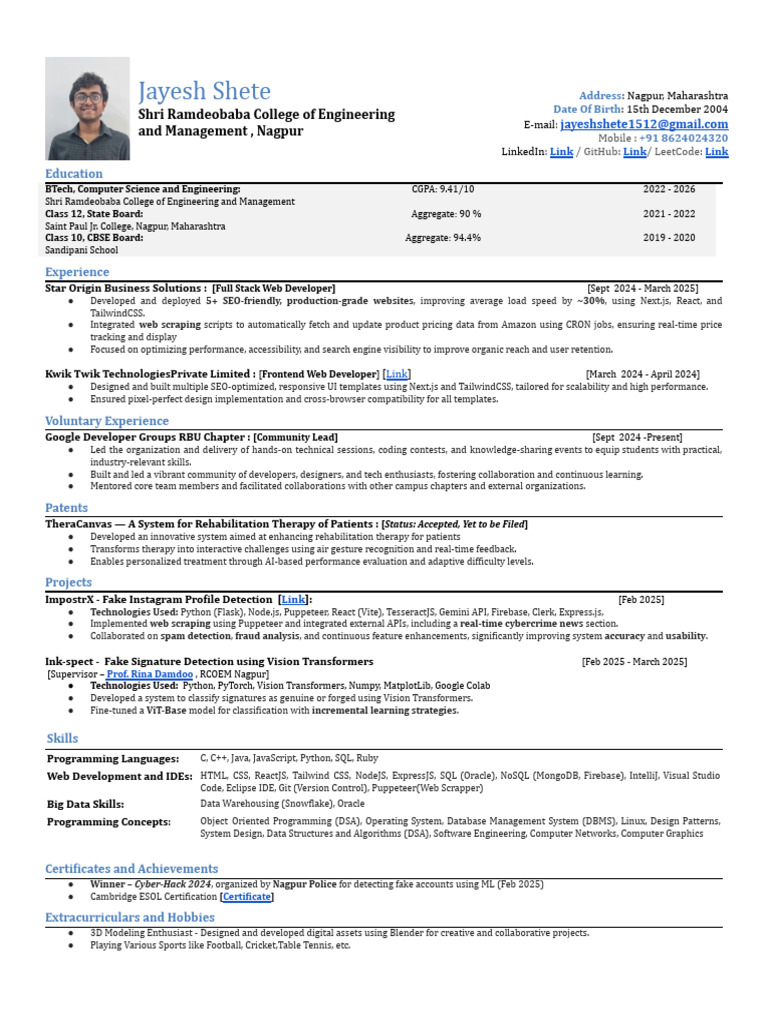 Shete | PDF | Computer Programming | Software Development