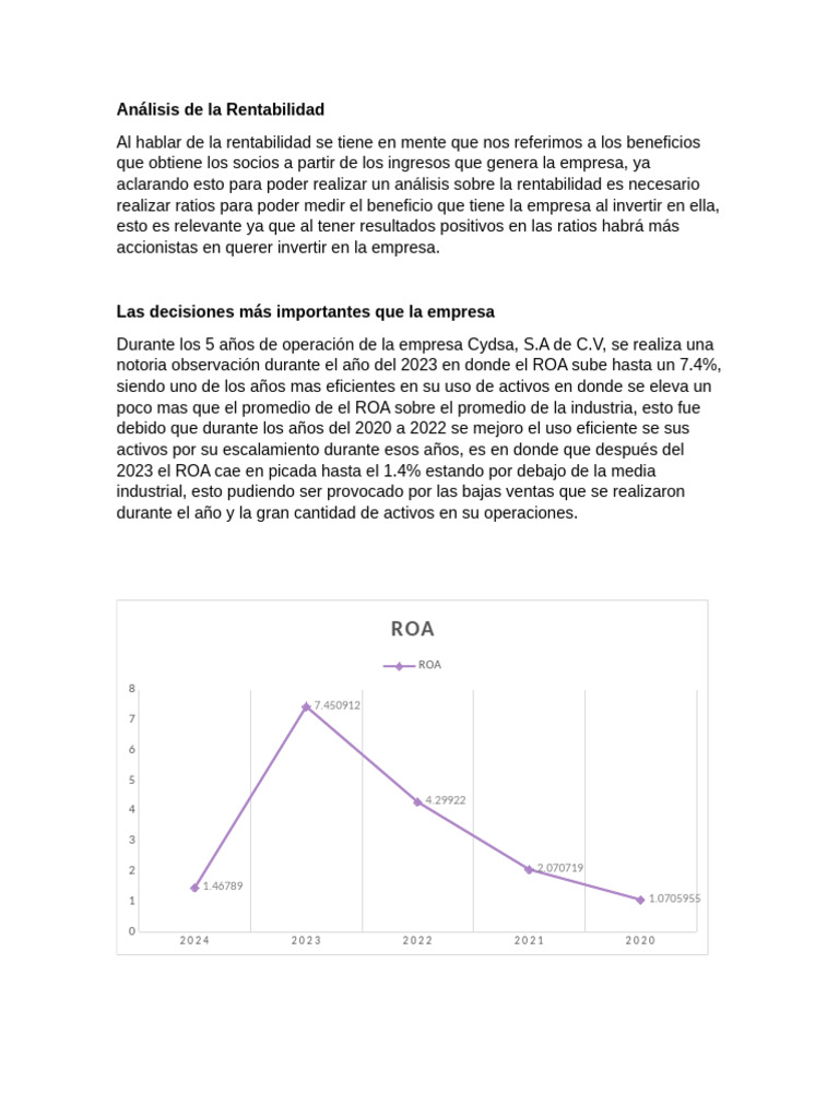 Rentabilidad | PDF | Economias