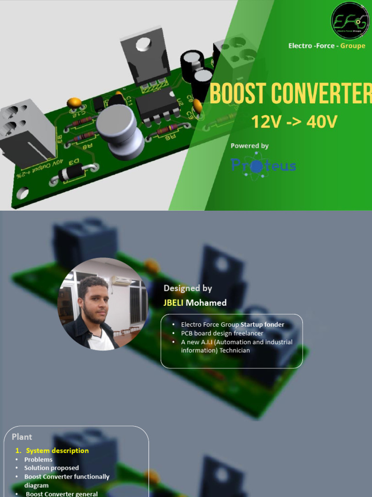 12V to 40V Boost Converter Project Guide | PDF | Electronic Circuits ...