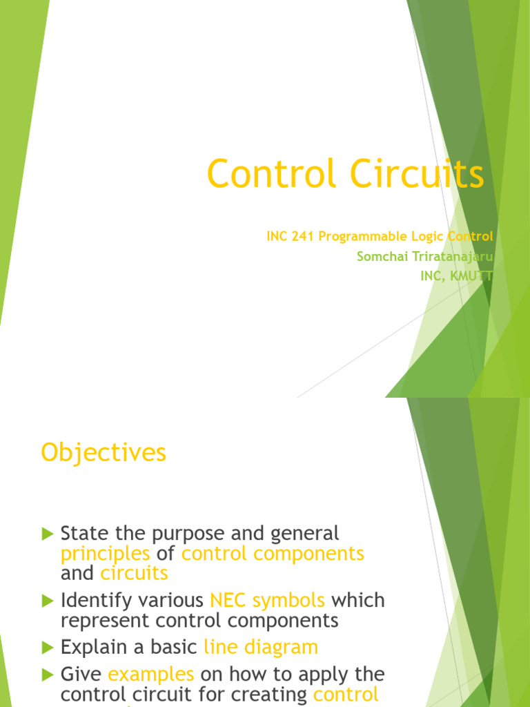 Types of Control Circuits Explained | PDF | Relay | Switch