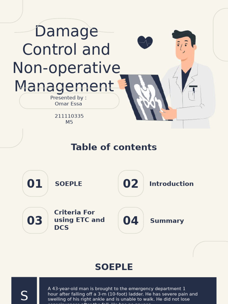 Damage Control Resuscitation Overview | PDF | Medical Specialties ...