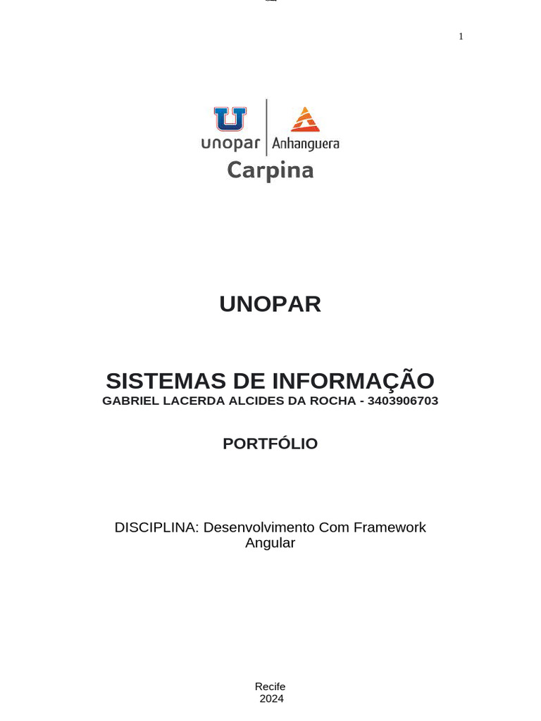 Desenvolvimento de Aplicação com Angular | PDF | Rede mundial de ...