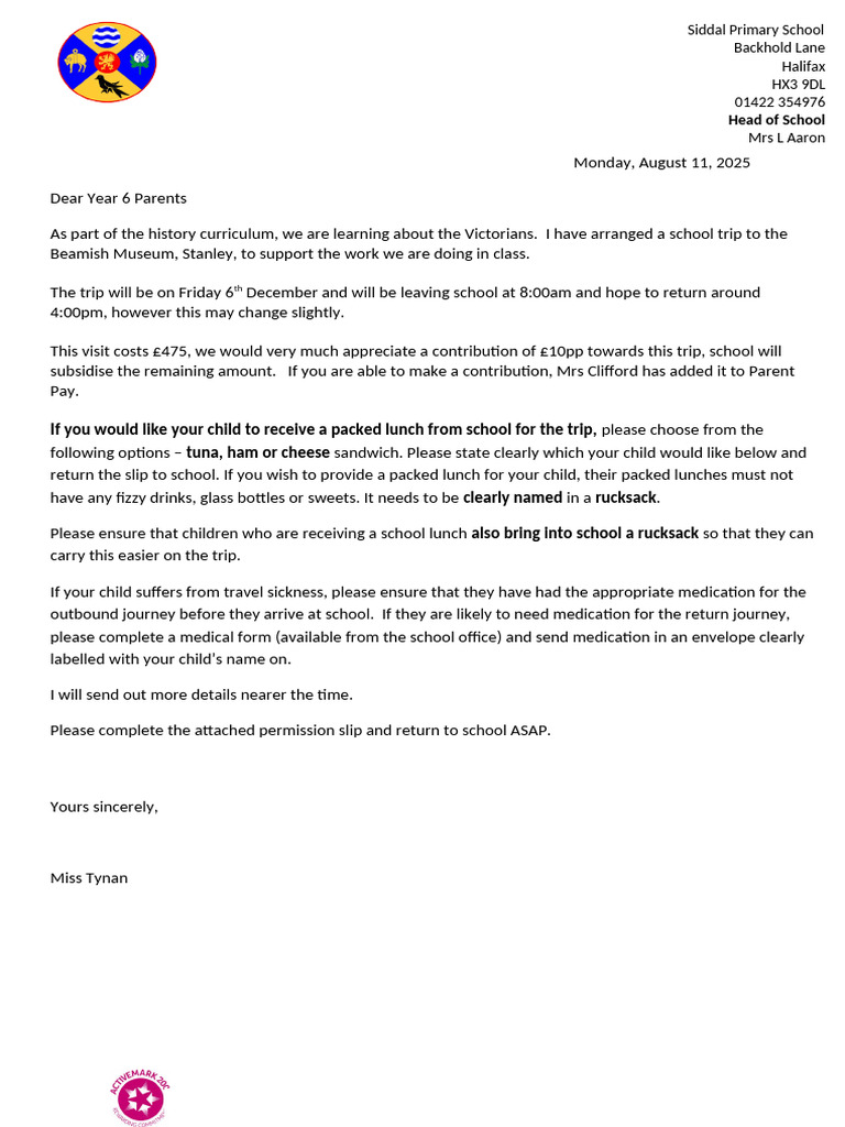Year 6 Trip to Beamish Museum | PDF | Meal | Cuisine