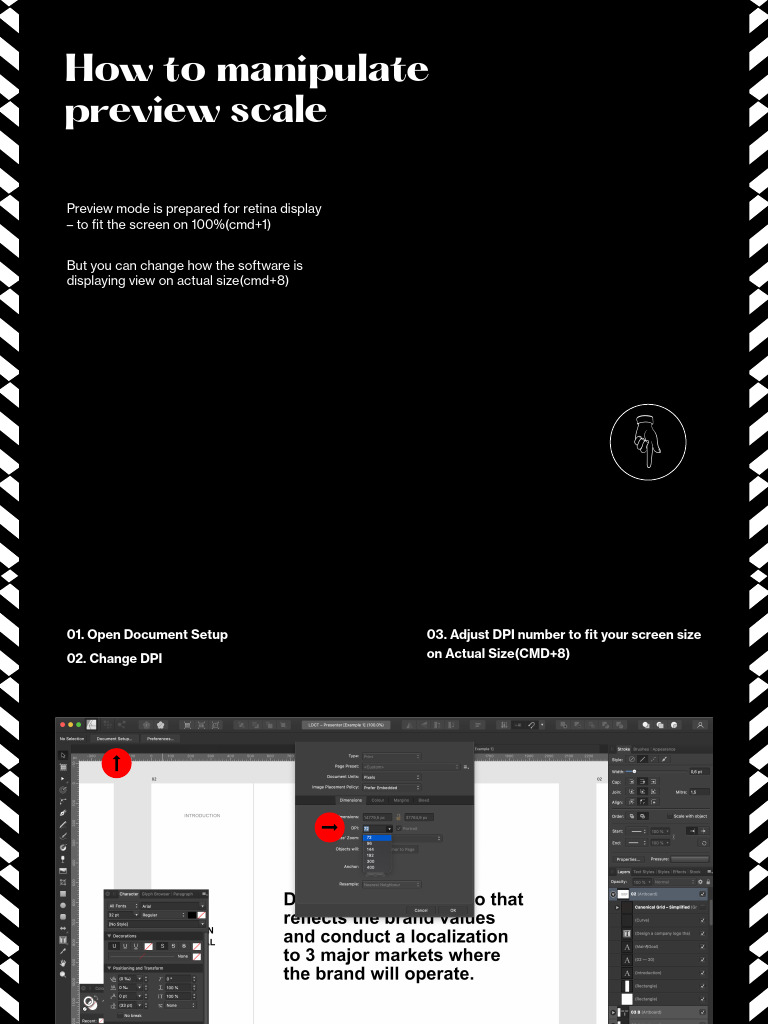 Adjusting Preview Scale for Retina Display | PDF