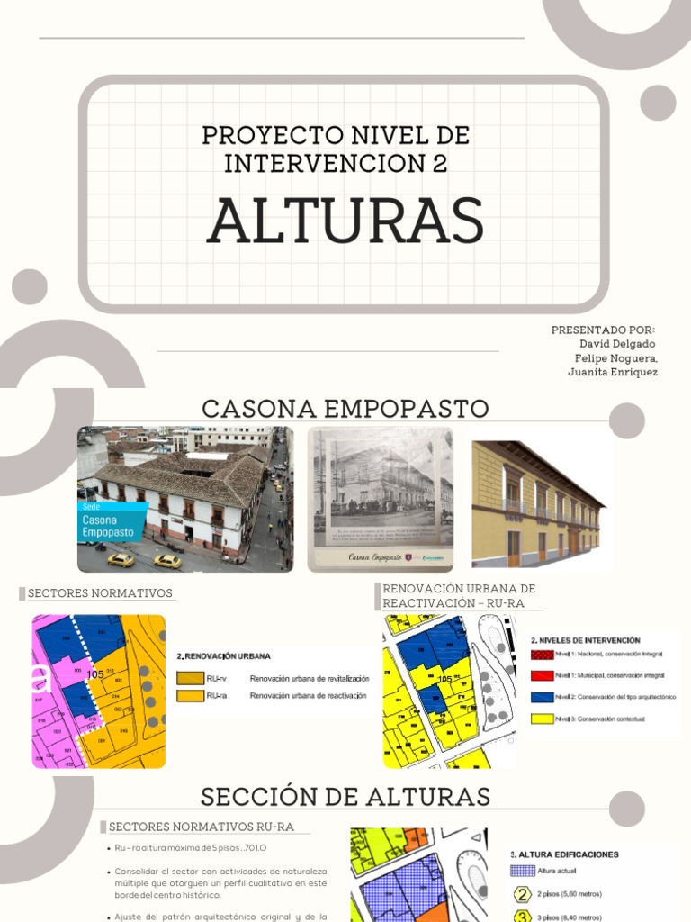 Normativas de Altura en Casonas RU-RA | PDF