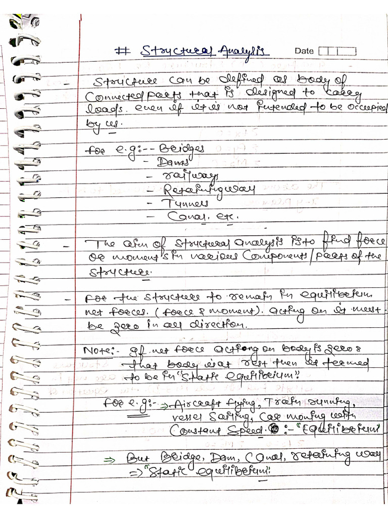 Structure Analysis by Jaspal Sir | PDF
