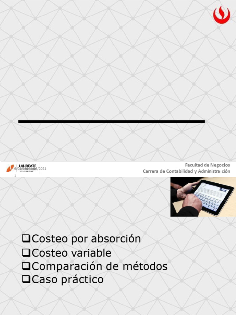 Métodos de Costeo en Contabilidad Gerencial | PDF | Estado de ...