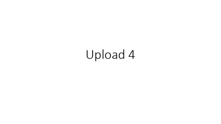 Upload 4 | PDF