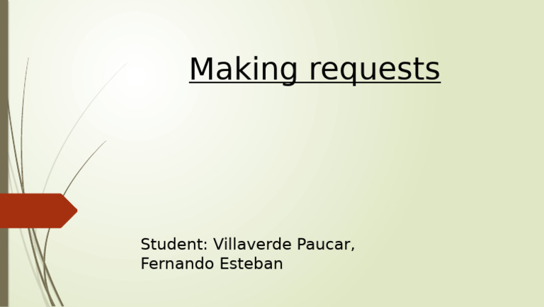 Making Requests | PDF
