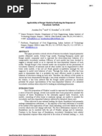 Applicability of Burger Model in Predicting the Response of Viscoelastic Soil Beds