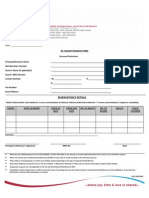 Swiss Booking Form