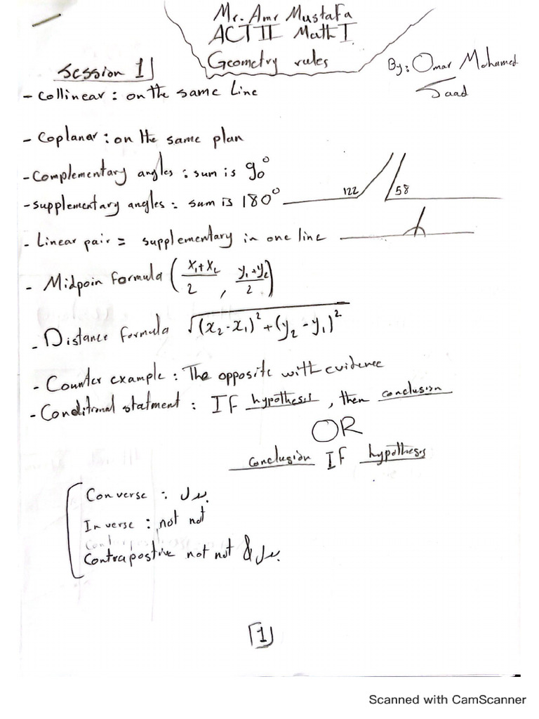 Geometry Rules | PDF