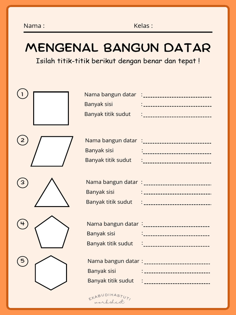 Contoh Gambar Rumah Bangun Datar | PDF