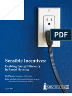 Sensible Incentives: Enabling Energy Efficiency in Rental Housing