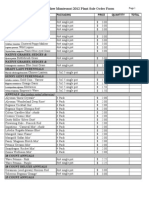 2012plant Order Form