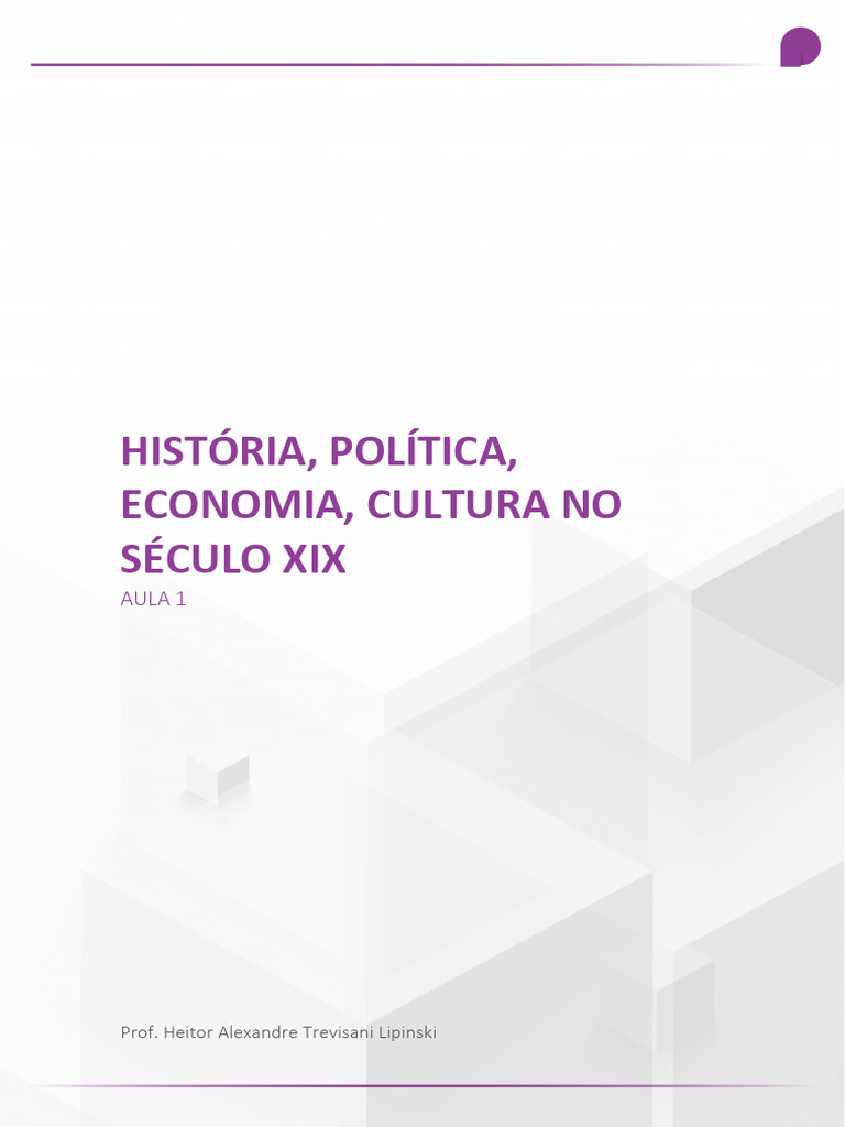 Transformações do Século XIX: História e Política | PDF | Iluminismo ...