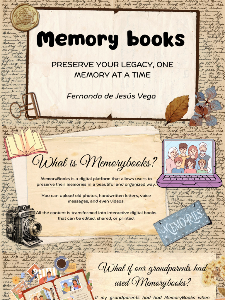 Invest in MemoryBooks: Preserve Legacies | PDF
