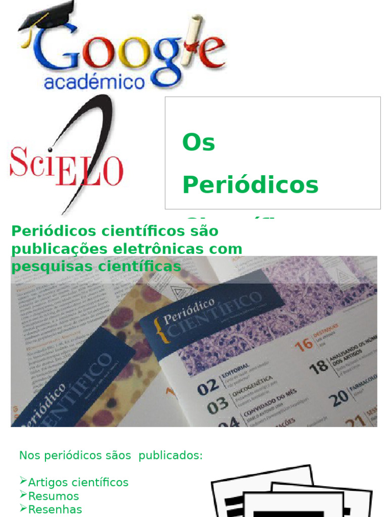 O que são periódicos científicos? | PDF