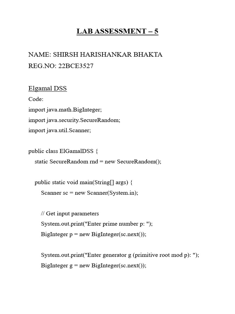Crypto Lab Assessment 05 | PDF | Computing | Software Engineering