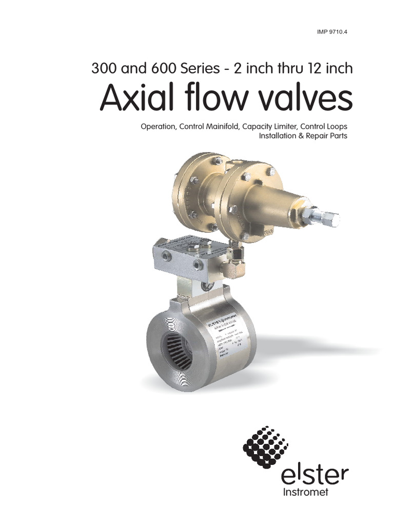 BA Axial Flow Valve en | PDF | Valve | Throttle