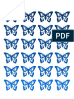 Blue Butterflies