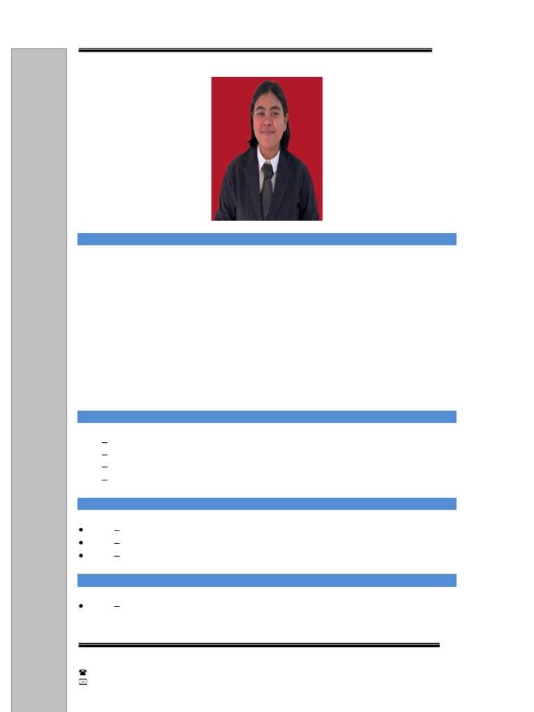Contoh CV | PDF