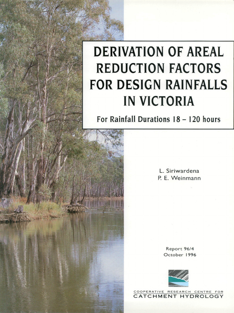Australian Areal Reduction Factors for Floods | PDF