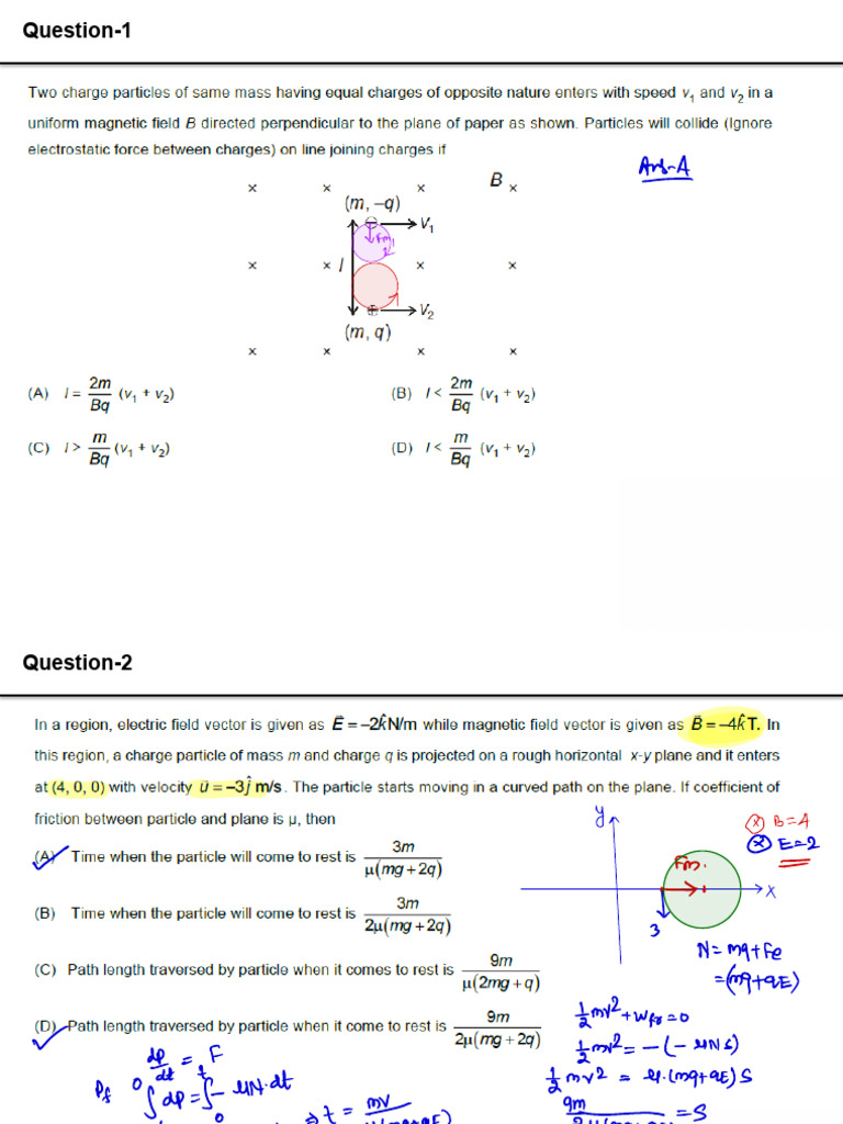 Physics Questions and Answers Guide | PDF