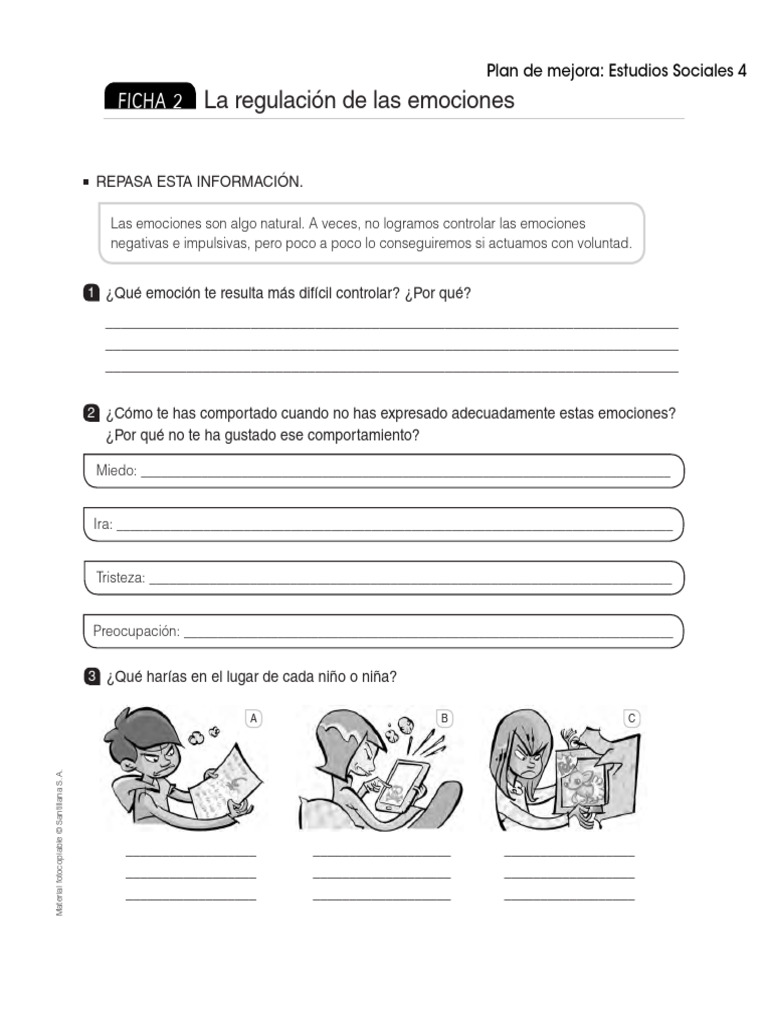 Regulación de Emociones en Niños | PDF | Las emociones | Sicología